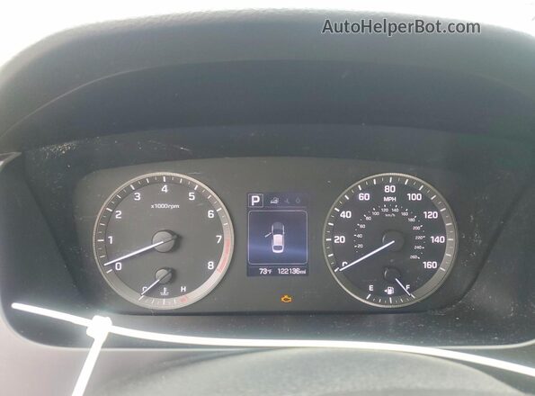 5NPE24AF1GH389741 2016 HYUNDAI SONATA Black Հետևի նստատեղերի տեսք