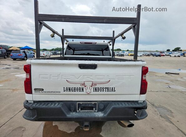1GC2WLE75MF113640 2021 CHEVROLET SILVERADO White Front interior view