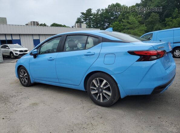 3N1CN8EV6ML826381 2021 NISSAN VERSA Blue 
