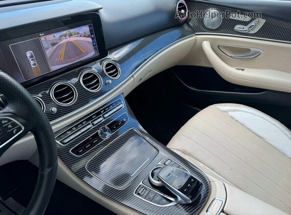 WDDZF4JB5HA048053 2017 MERCEDES-BENZ E-CLASS White Vista de los asientos traseros