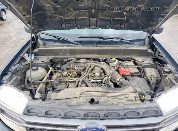 3FTTW8E93NRB02563 2022 FORD MAVERICK Blue ძრავის განყოფილების ხედი