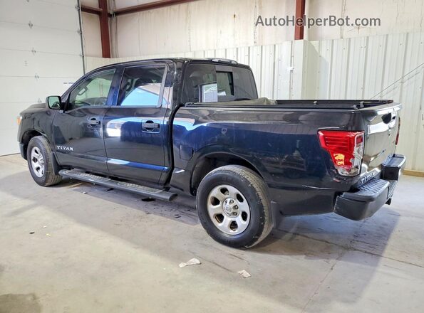 1N6AA1EK8HN544386 2017 NISSAN TITAN Black Tył prawy