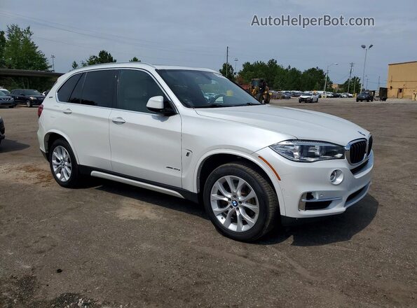 5UXKT0C56J0V98425 2018 BMW X5 White Դիմացի տեսք