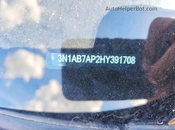 3N1AB7AP2HY391708 2017 NISSAN SENTRA Black 