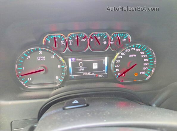 1GNSCHKC1LR301602 2020 CHEVROLET SUBURBAN Black Vista del cuadro de instrumentos