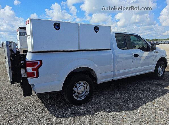 1FTEX1C56JKF06145 2018 FORD F150 Белый Передняя правая четверть