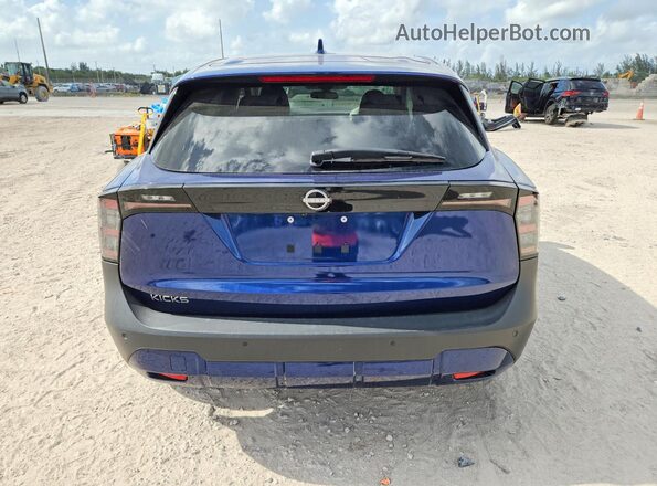 3N8AP6CA7SL303469 2025 NISSAN KICKS Blue Front interior view
