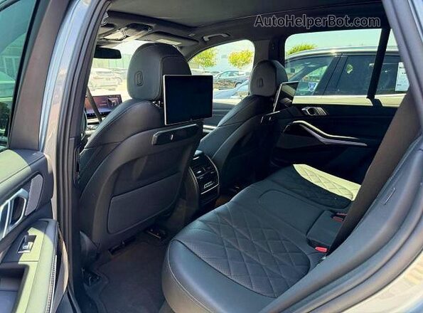5UX13EU02S9X86691 2025 BMW X5 Серый Вид салона спереди