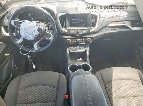 3GKALMEV9LL236827 2020 GMC TERRAIN Silver ხელსაწყოთა პანელის ხედი