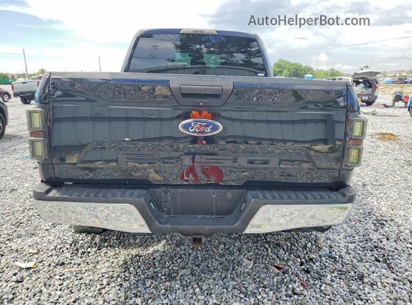 1FTEX1C56JKF68094 2018 FORD F150 Black Vista interior delantera