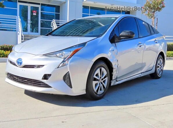 JTDKARFU0J3067881 2018 TOYOTA PRIUS Silver Задня права чверть