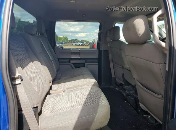 1FTFW1EG3HFC68053 2017 FORD F150 Blue Vista interior trasera