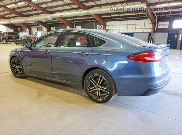 3FA6P0SU4KR212849 2019 FORD FUSION Blue 