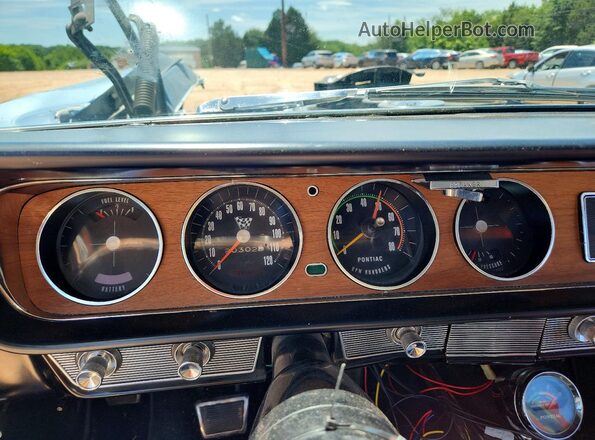 237375P356415 1965 PONTIAC GTO Silver Սարքավորումների վահանակի տեսք
