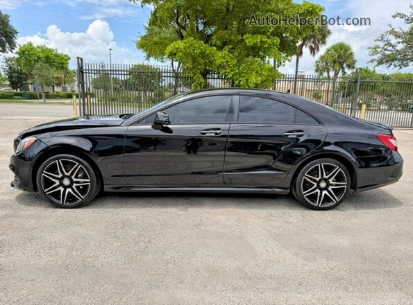 WDDLJ7DB1GA169632 2016 MERCEDES-BENZ CLS-CLASS Черный Вид наклейки с VIN-кодом