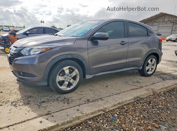 3CZRU5G57GM733321 2016 HONDA HR-V Серый Задняя левая четверть