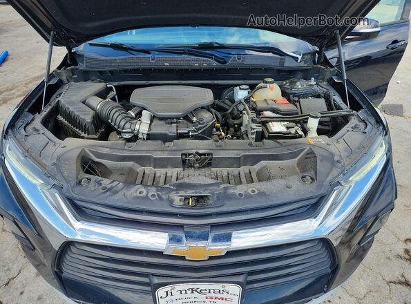3GNKBGRS4KS586253 2019 CHEVROLET BLAZER Black VIN կոդի պիտակի տեսք
