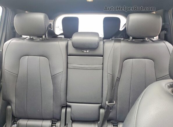 W1N4M4HBXLW024299 2020 MERCEDES-BENZ GLB-CLASS Gray Vista interior trasera