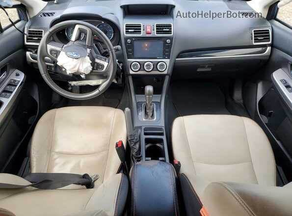 JF2GPAKC9HH233574 2017 SUBARU CROSSTREK Синий Вид щитка приборов