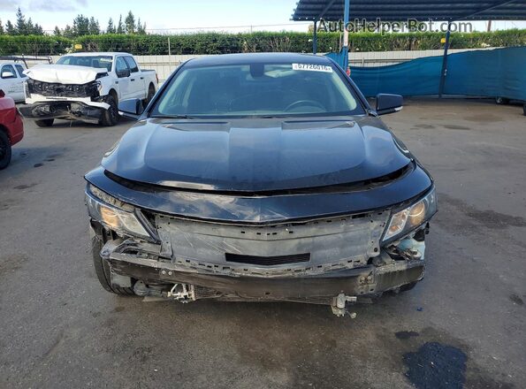 2G1105SA0H9151924 2017 CHEVROLET IMPALA Black Вид ззаду