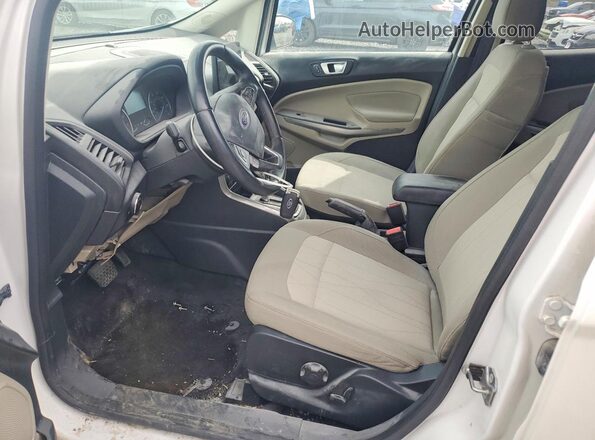 MAJ6P1UL2JC231228 2018 FORD ECOSPORT White Вид панелі приладів