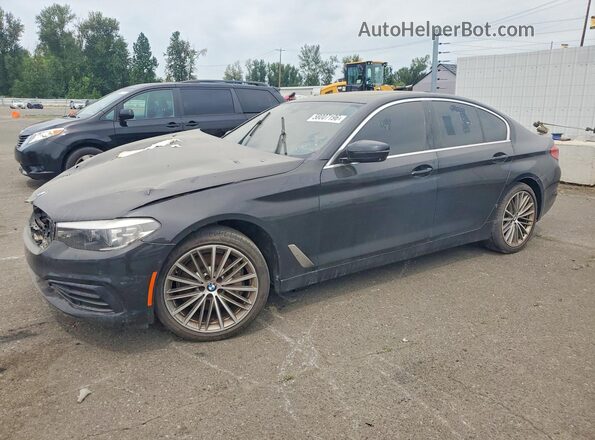 WBAJR3C03LCD71647 2020 BMW 5 SERIES Черный Задняя левая четверть