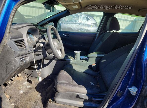 1N4AZ1BV4MC554726 2021 NISSAN LEAF Синий 
