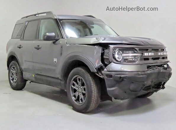 3FMCR9B66PRE04077 2023 FORD BRONCO Серый Задняя левая четверть