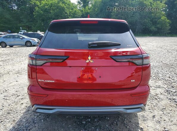 JA4J4VA84SZ038561 2025 MITSUBISHI OUTLANDER Red Вид салону спереду