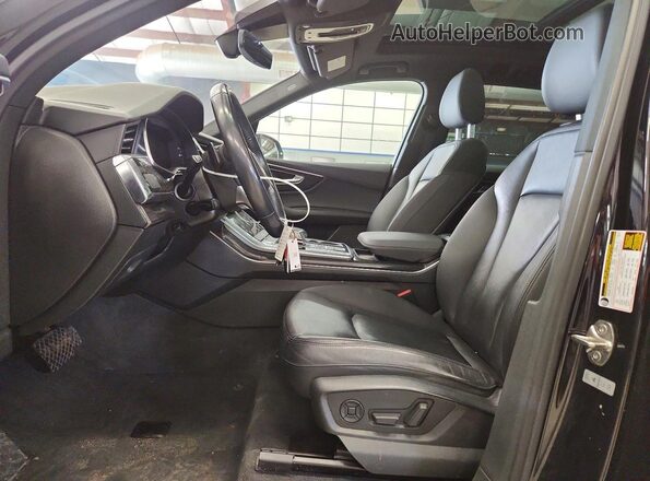 WA1LXAF78LD004288 2020 AUDI Q7 Black Առջևի վահանակի տեսք