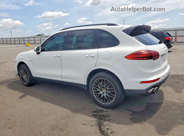 WP1AE2A22HLA74286 2017 PORSCHE CAYENNE White Rear right