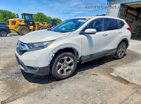 2HKRW2H85HH653708 2017 HONDA CR-V White Trasero izquierdo