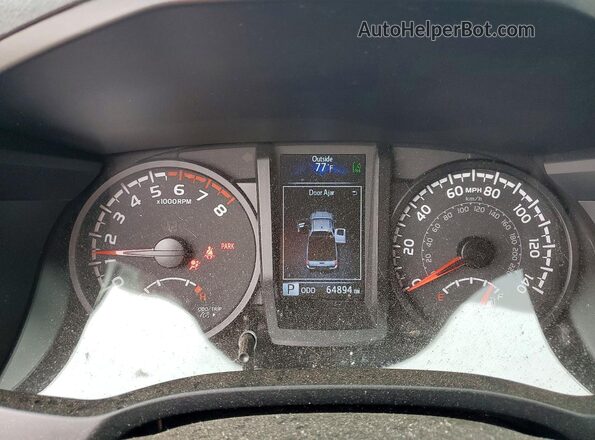 3TYRX5GN4PT083929 2023 TOYOTA TACOMA White Вид задніх сидінь