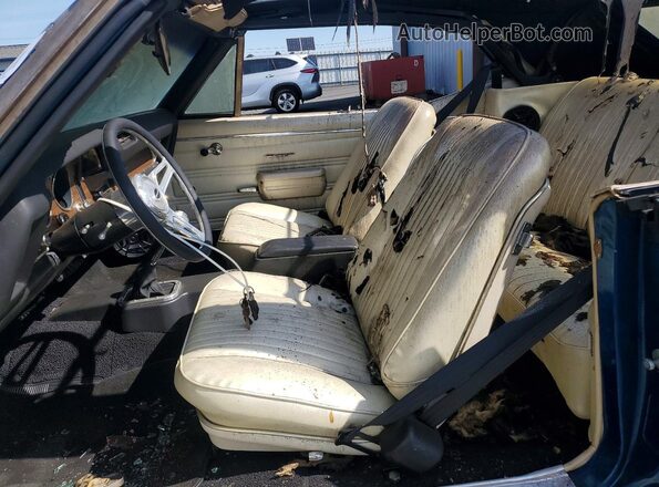 242678P153902 1968 PONTIAC AZTEK Зеленый Вид салона спереди