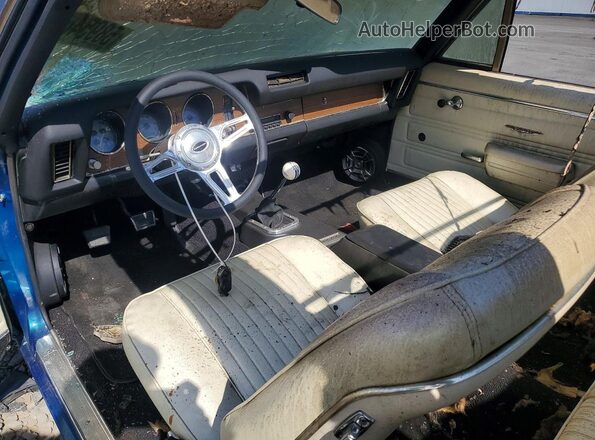 242678P153902 1968 PONTIAC AZTEK Зеленый Вид панели приборов