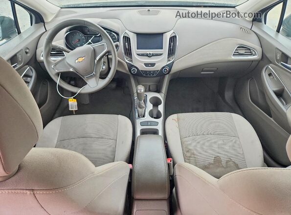 1G1BC5SM7J7112339 2018 CHEVROLET CRUZE Black Vista del cuadro de instrumentos