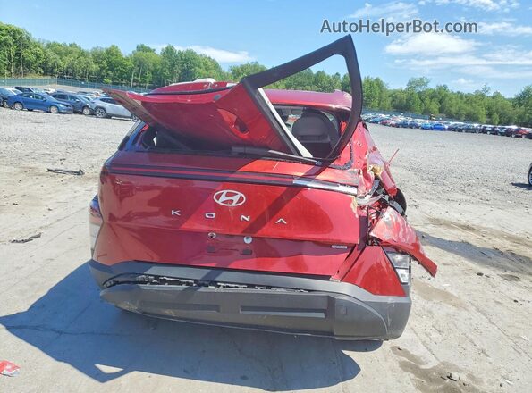 KM8HBCAB0SU307383 2025 HYUNDAI KONA Red წინა სალონის ხედი