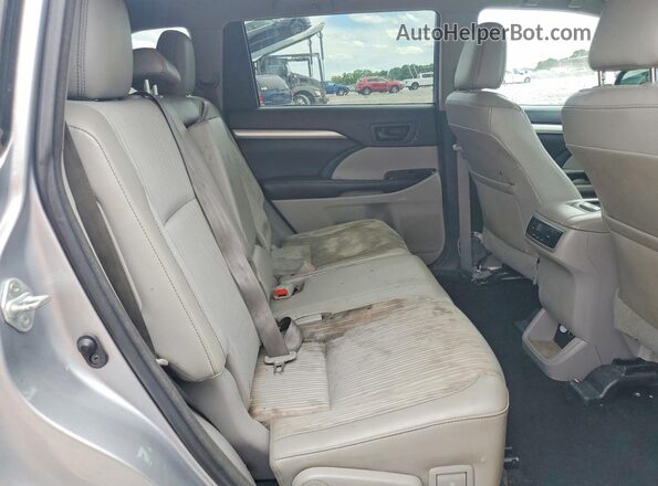5TDBKRFHXGS307722 2016 TOYOTA HIGHLANDER Silver 