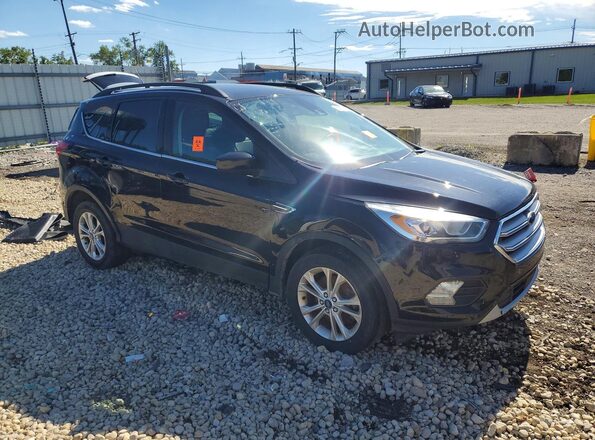 1FMCU9HDXKUA98698 2019 FORD ESCAPE Black Widok z przodu