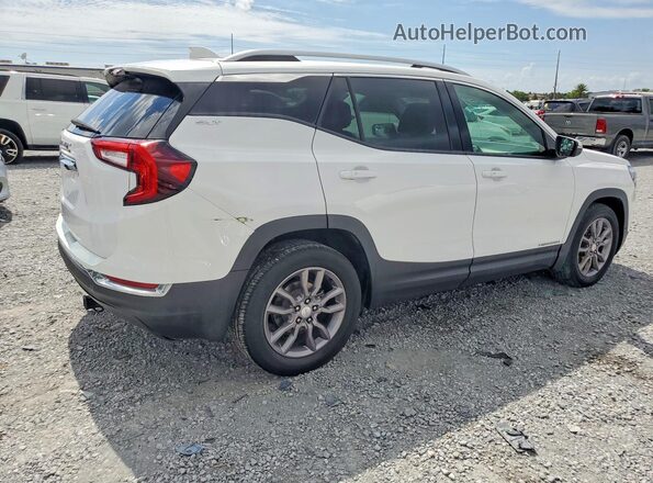 3GKALPEG2PL103142 2023 GMC TERRAIN Белый Передняя правая четверть