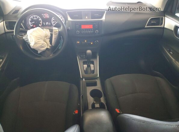 3N1AB7AP9HY382908 2017 NISSAN SENTRA Gray Вид щитка приладів