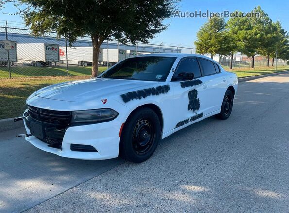2C3CDXKT6JH203719 2018 DODGE CHARGER White Rear right