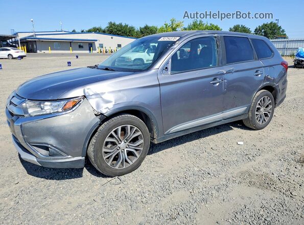 JA4AD3A3XJJ001780 2018 MITSUBISHI OUTLANDER Gray Задня ліва чверть