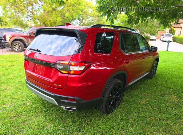 5FNYG1H83SB029382 2025 HONDA PILOT Red 