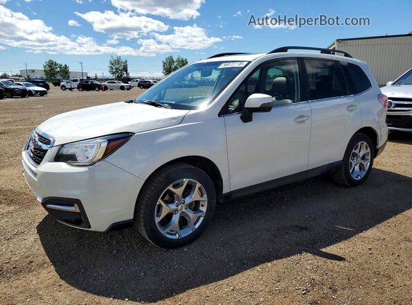 JF2SJEWC4JH437668 2018 SUBARU FORESTER White Rear left