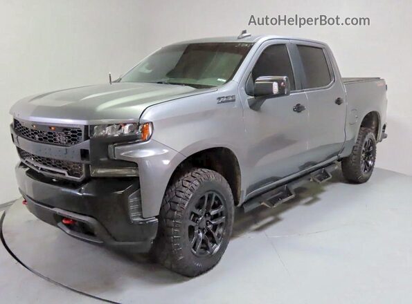 1GCPYFED6KZ334179 2019 CHEVROLET SILVERADO Gray 