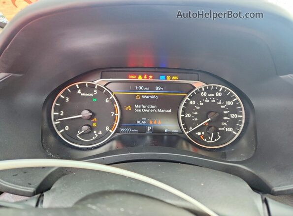 1N4BL4CV1PN303841 2023 NISSAN ALTIMA Blue უკანა სავარძლების ხედი