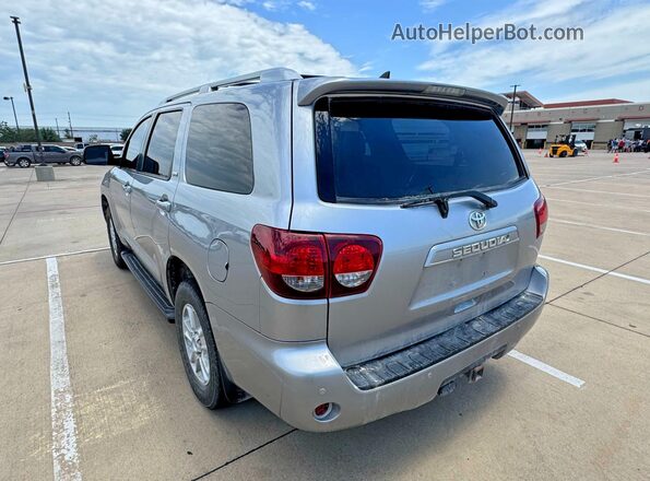 5TDZY5G11KS073244 2019 TOYOTA SEQUOIA Silver Front right