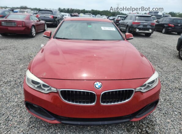 WBA4F7C38HG788346 2017 BMW OTHER Red Widok z tyłu