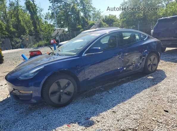 5YJ3E1EA6JF017006 2018 TESLA MODEL 3 Blue 